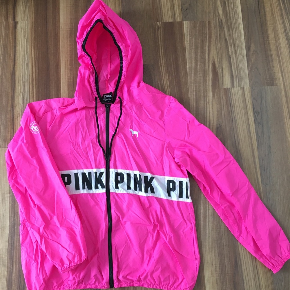 Pink windbreaker